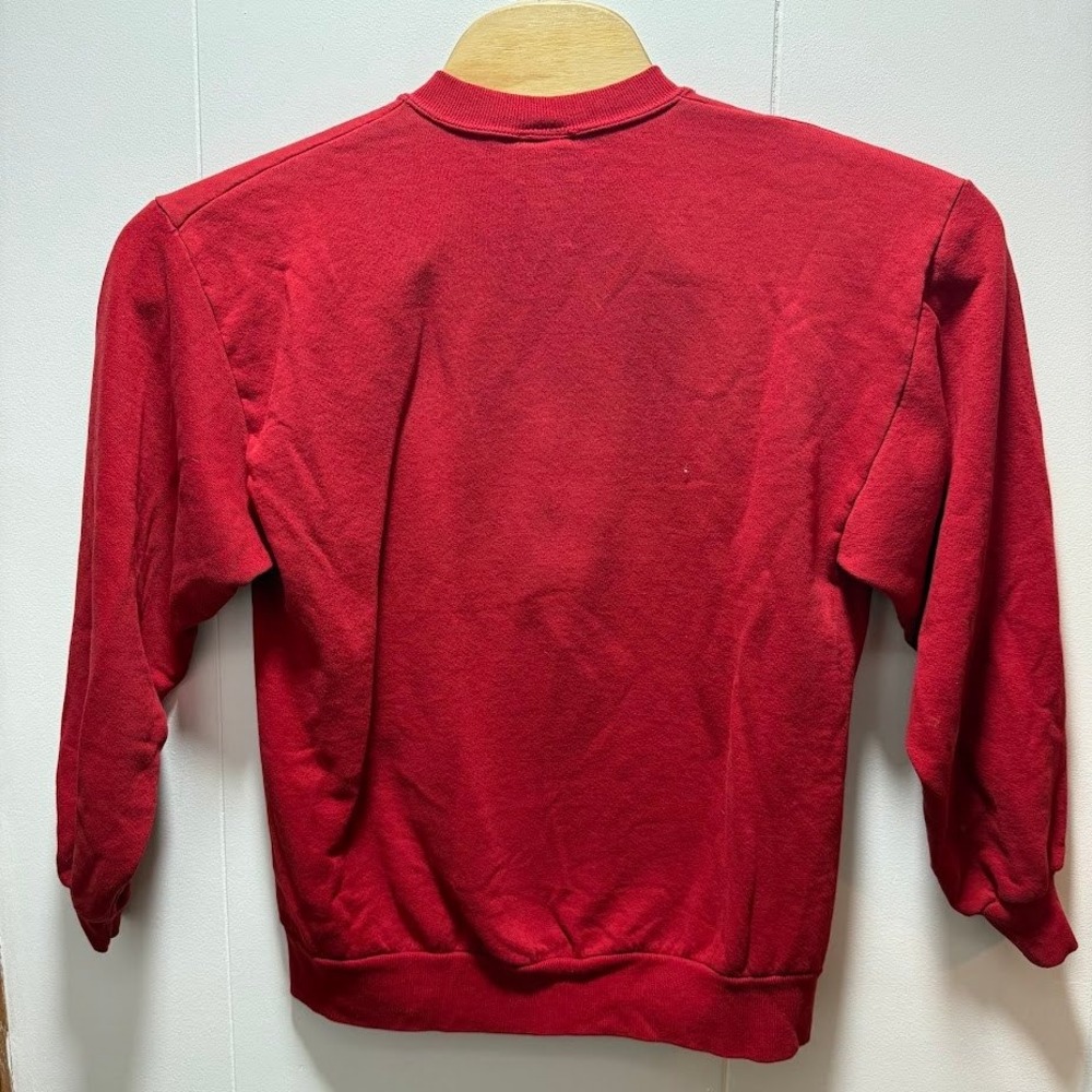 Vintage 1996 Looney Tunes‎ Tweety Bird Sweatshirt Red Size Large Made in USA - Picture 7 of 7